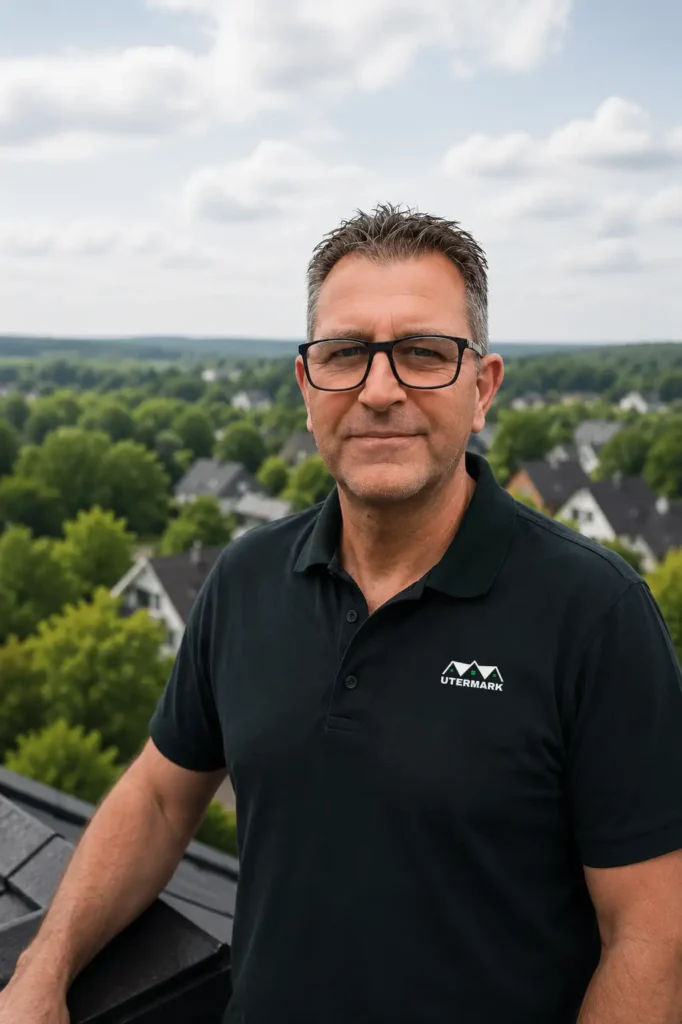 Stefan Utermark, Dachdeckermeister und Geschäftsführer von UTERMARK Bedachungen